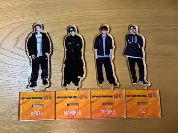 SPYAIR 오렌지 투어 아크릴 스탠드 멤버 컴플리트