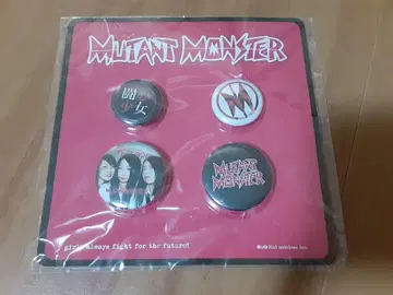 MUTANT MONSTER 캔뱃지 세트 뮤턴트 몬스터