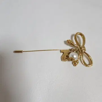 페라가모 핑 브로치 리본 모조 진주 힐 샌들