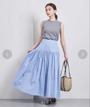 MARIHA 마리하 꽃의 향기 플레어 스커트