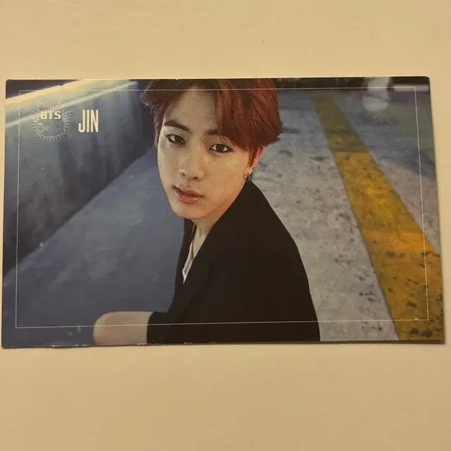 방탄 DARK&WILD 석진 포카