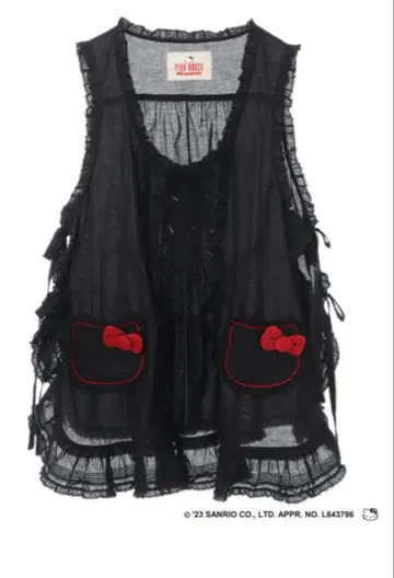 콜라보 핑크하우스 헬로키티 콜라보 타브리에 새상품 미사용