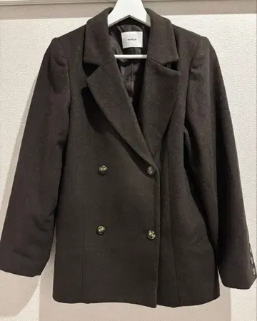 MURUA 울라이크 테일러드 자켓 브라운