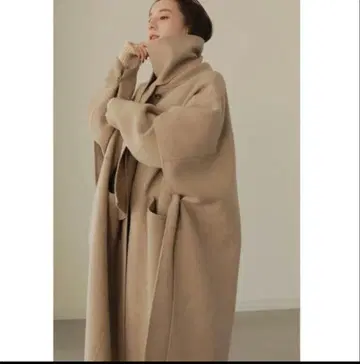 Louren doubleface muffler coat