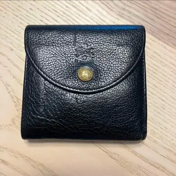 일비종떼 이단 접이식 지갑 블랙