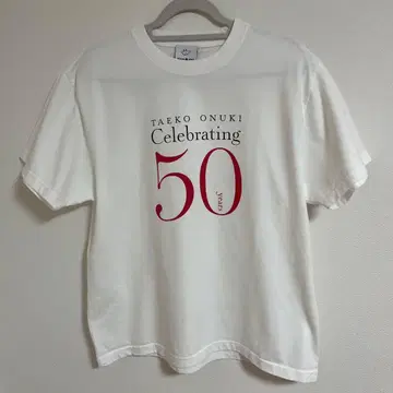 오누키 타에코 50주년 기념 T셔츠 L 사이즈