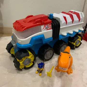 새상품급 다이노 롤러 파우 패트롤 공룡