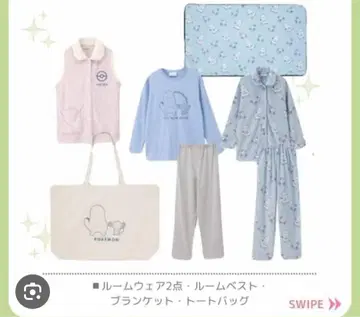 포켓몬스터 파자마 5세트 우파 누오 M 사이즈