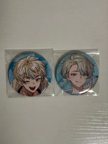 히바치 마나 하프 애니버서리 SweetFloaties 캔뱃지