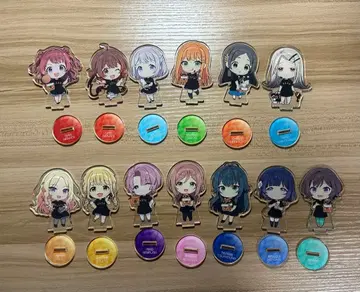 학마스 바쿠단야키혼포 아크릴 스탠드 컴플리트 세트