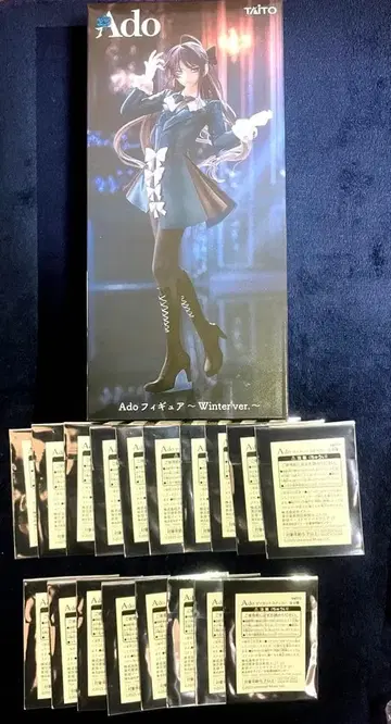 Ado 피규어 Winter ver. 라운드원 한정판 스티커