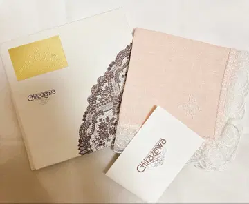 집사 카페 Swallowtail 긴자와 레이스 손수건 핑크