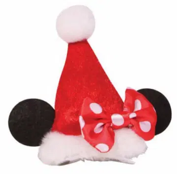 Disney 크리스마스 미니 마우스 산타 헤어핀