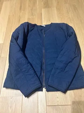 [배송비 포함] 엠마 제임스 네이비 퀼팅 다운 자켓