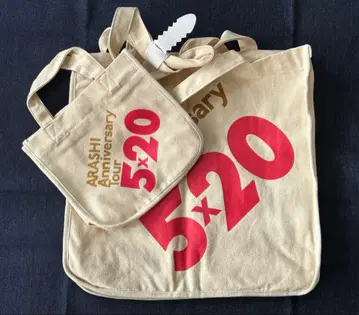 아라시 Anniversary Tour 5 x 20 토트백 & 미니 토트백