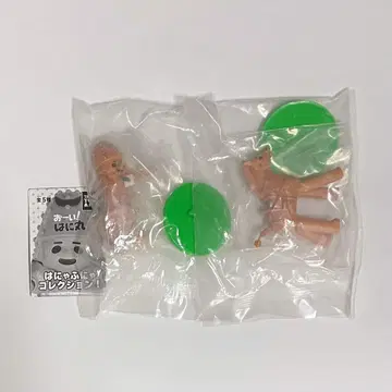 오이! 하니마루 하냐냐 컬렉션 받침대 포함 스탠드 피규어 2개