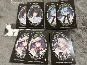 니지산지 Gothic Night 사진풍 카드