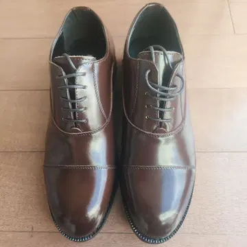 브라운 드레스 슈즈 25cm