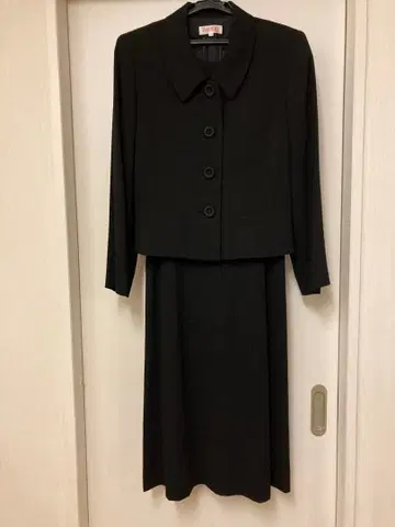 유키토리이 예복 블랙 포멀 원피스 자켓 앙상블