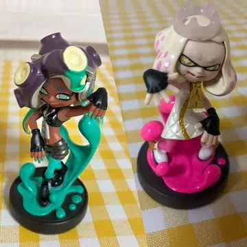 텐타클즈 이이다와 히메짱의 amiibo