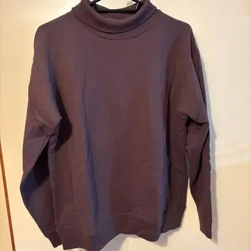 SC SWT MOCK NECK 터틀넥 적갈색 유나이티드 애로우즈