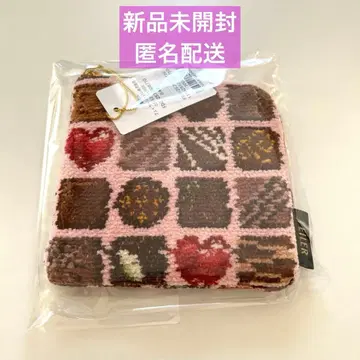 [ 미개봉 새상품 ] 코프레도쇼콜라 페일 핑크 스퀘어 파우치 페이러