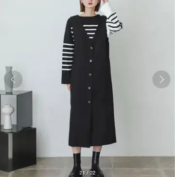 울 라이크 프론트 버튼 오버롤 스커트 센스 오브 플레이스