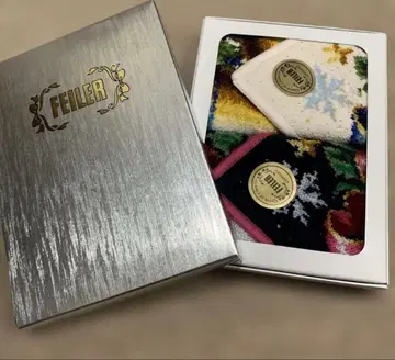 페이러 크리스마스 디자인 워시 타월 손수건