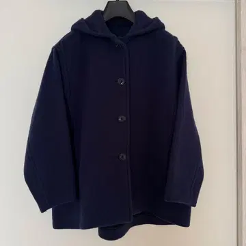 투모로우랜드 여성용 울 스트레치 후디드 숏코트 S 상당