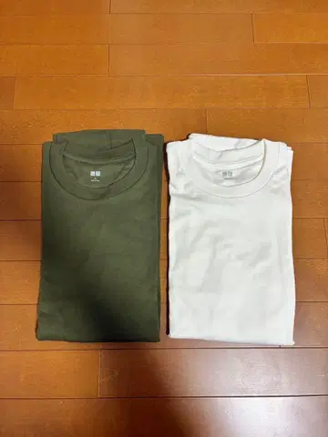 UNIQLO 유니클로 긴팔T 2벌 세트 가격 인하 가능