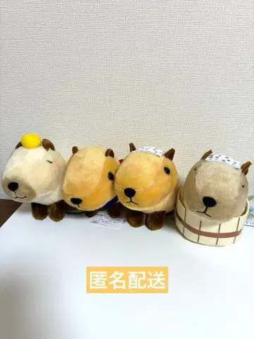 느긋한 카피바라짱 온천을 아주 좋아해 ST 4개 세트