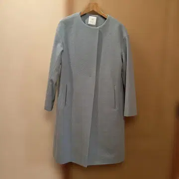 AMACA 라이트 블루 롱 코트 사이즈 40 (13호)