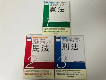 2024년판 사법시험 예비시험 축조 텍스트 1 헌법 2 민법 3 형법