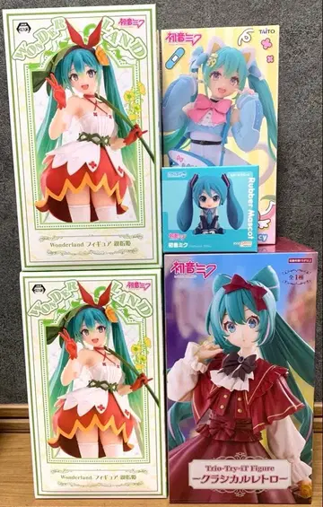 하츠네 미쿠 프라이스 피규어 5점 세트