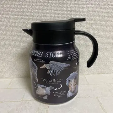 마지막 1점! 대인기! 하마아비로코 패턴 스테인리스 소재 포트!