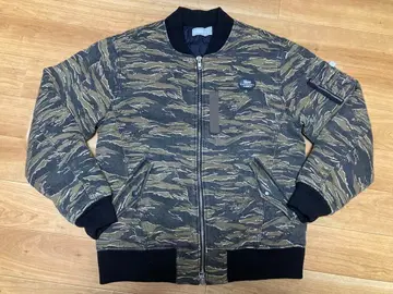 00s eric haze L ma-1 타이거 카모 바시티 자켓 카모플라주