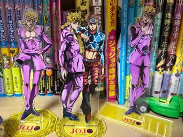 죠죠의 기묘한 모험 죠르노 죠바나 아크릴 스탠드 3체 세트