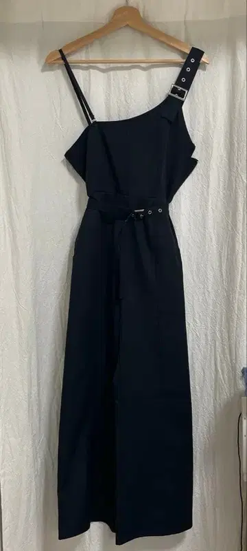 ANDGEEBEE 네이비 숄더 올인원