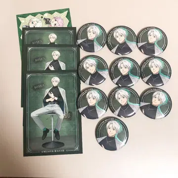 우메미야 하지메 윈브레 로프트 캔뱃지 특전 엽서