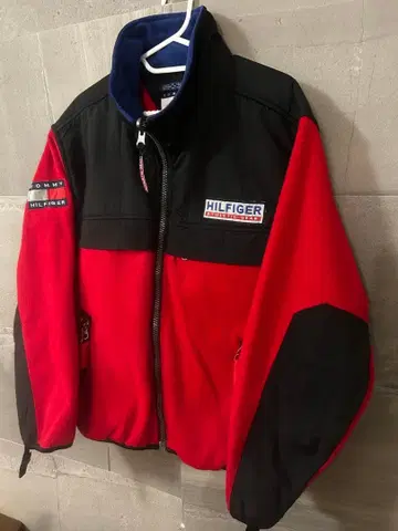멋진 90s 타미힐피거 플리스 자켓 빈티지