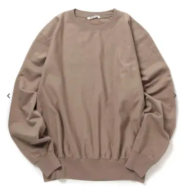 AURALEE ELASTIC HIGH GAUGE SWEAT 오라리