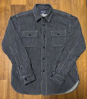 DELUXE WARE (디럭스 웨어) 히코리 헤비 플란넬 셔츠