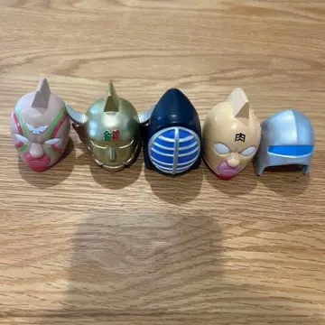 근육맨 피규어 5개 세트 병뚜껑