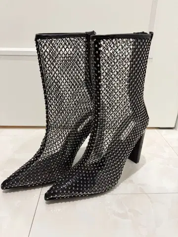 [ 새상품 ] EIMY ISTOIRE 글리터 메쉬 부츠 S