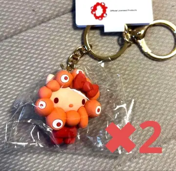 산리오 미야쿠미야쿠 콜라보 최애 컬러 키링 헬로키티 2개