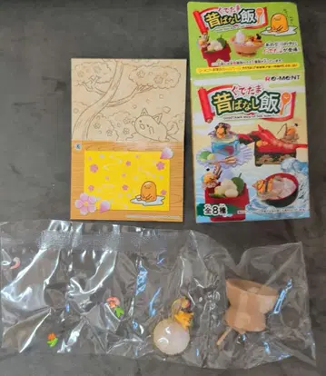 구데타마 옛날 이야기 밥, 흩뿌림 초밥 세트, 꽃 피는 할아버지