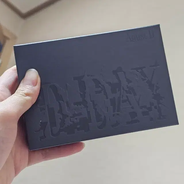 Agust D D-DAY 앨범 CD 없는 버전