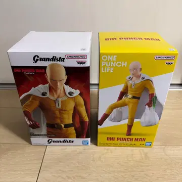 원펀맨 사이타마 피규어 2점