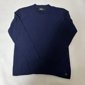 REPLAY XL 사이즈 네이비 크루넥 스웨터 리플레이