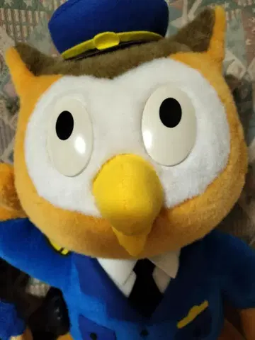 코노하 경부 봉제 인형 특대 사이즈 올빼미 경찰